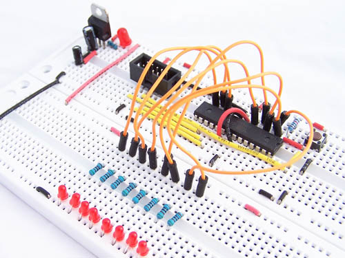 Circuit on Breadboard