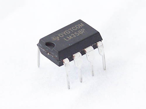 LM358 dual channel op amp