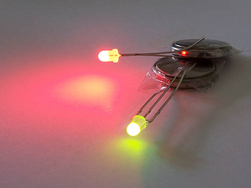 Dual Colour (Green/Red) 3mm LED