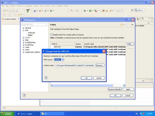 AVR Eclipse Plugin Installation