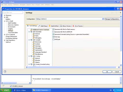 Select the USBASP Programmer configuration